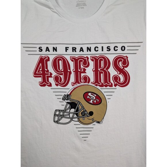Levis San Francisco 49ers T Shirt Mens Size XL White NFL Football Teamwear - Picture 4 of 9